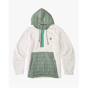 Billabong A/Div Badger Hooded Half-Zip Pullover NWT